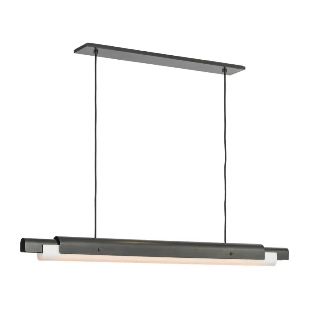 VISUAL COMFORT MODERN, AMBROSE LINEAR CHANDELIER, PENDANT LIGHT