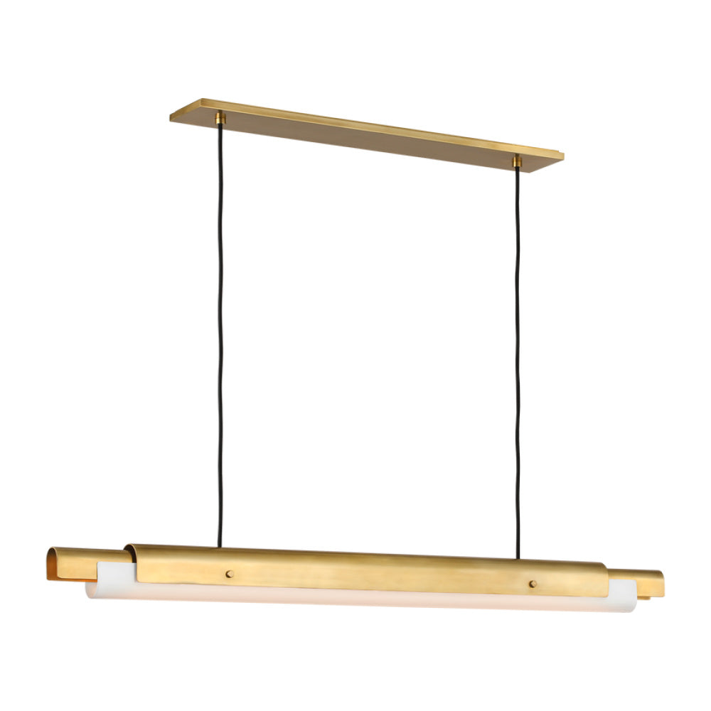 VISUAL COMFORT MODERN, AMBROSE LINEAR CHANDELIER, PENDANT LIGHT