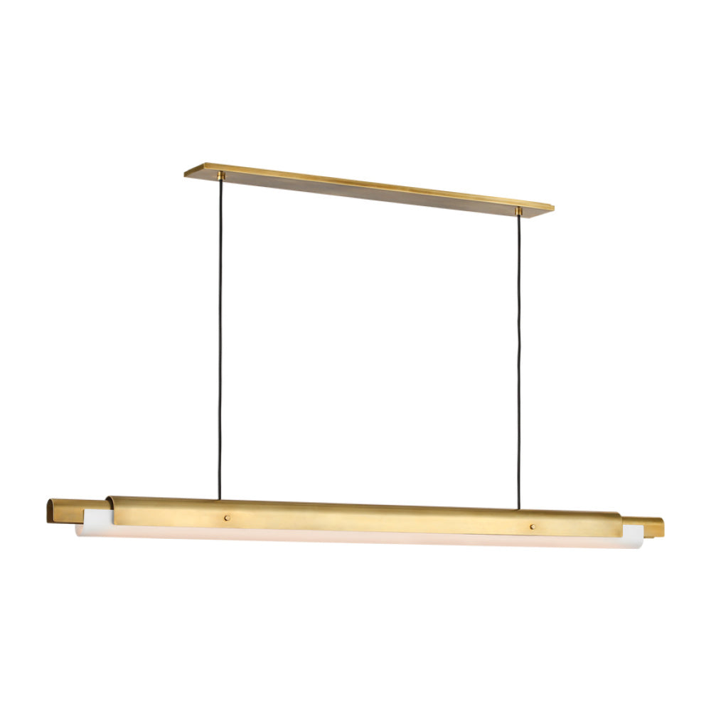 VISUAL COMFORT MODERN, AMBROSE LINEAR CHANDELIER, PENDANT LIGHT