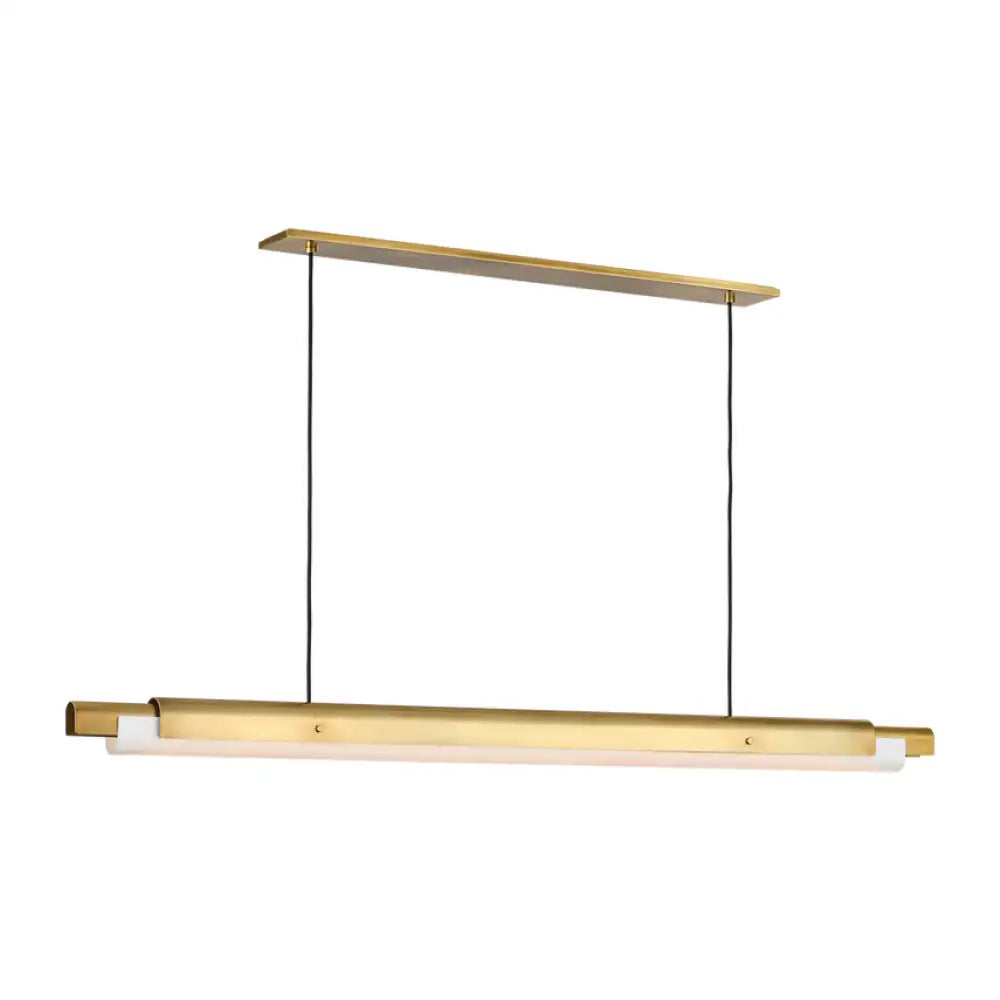 VISUAL COMFORT MODERN, AMBROSE LINEAR CHANDELIER, PENDANT LIGHT
