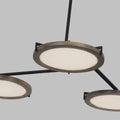 VISUAL COMFORT MODERN, SHUFFLE CHANDELIER, CHANDELIER LIGHT