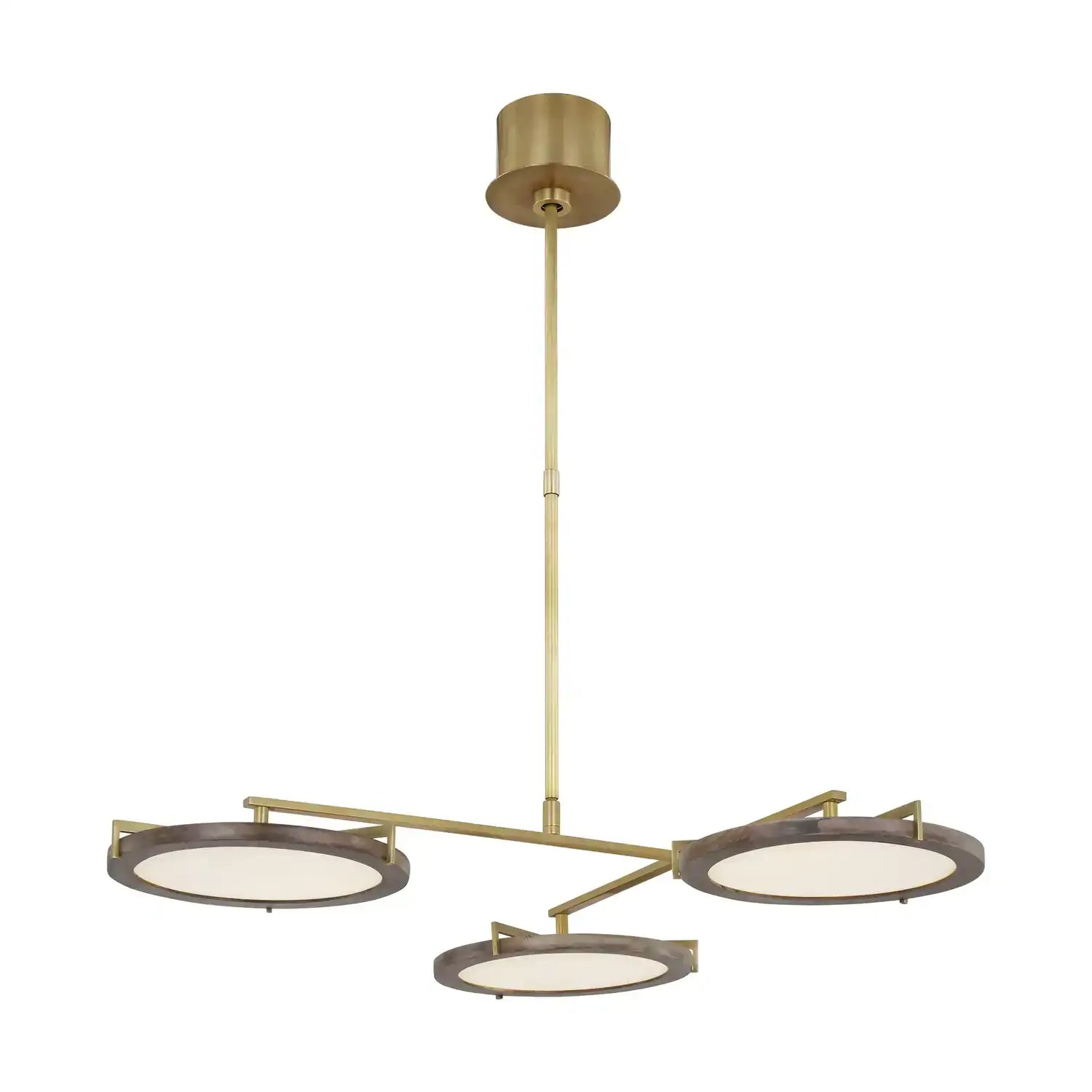 VISUAL COMFORT MODERN, SHUFFLE CHANDELIER, CHANDELIER LIGHT