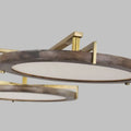 VISUAL COMFORT MODERN, SHUFFLE CHANDELIER, CHANDELIER LIGHT
