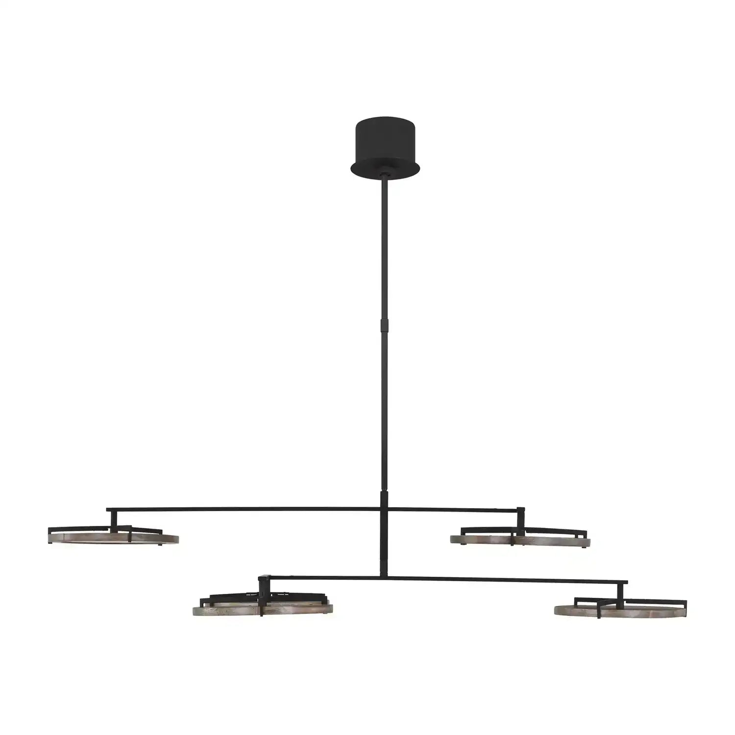 VISUAL COMFORT MODERN, SHUFFLE CHANDELIER, CHANDELIER LIGHT