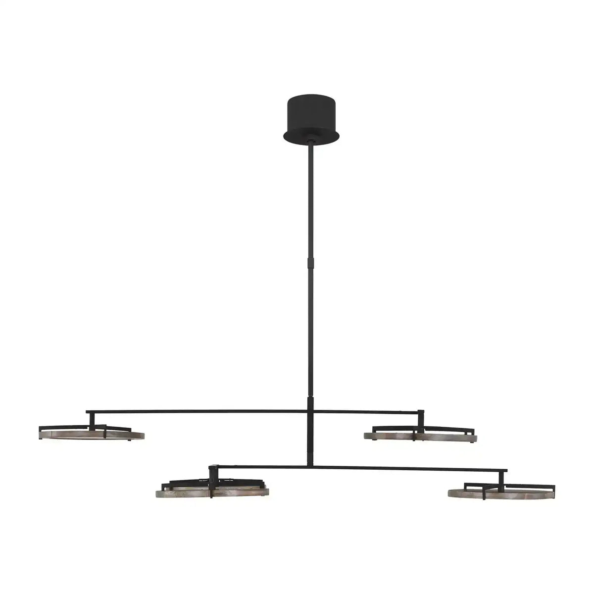 VISUAL COMFORT MODERN, SHUFFLE CHANDELIER, CHANDELIER LIGHT