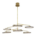 VISUAL COMFORT MODERN, SHUFFLE CHANDELIER, CHANDELIER LIGHT