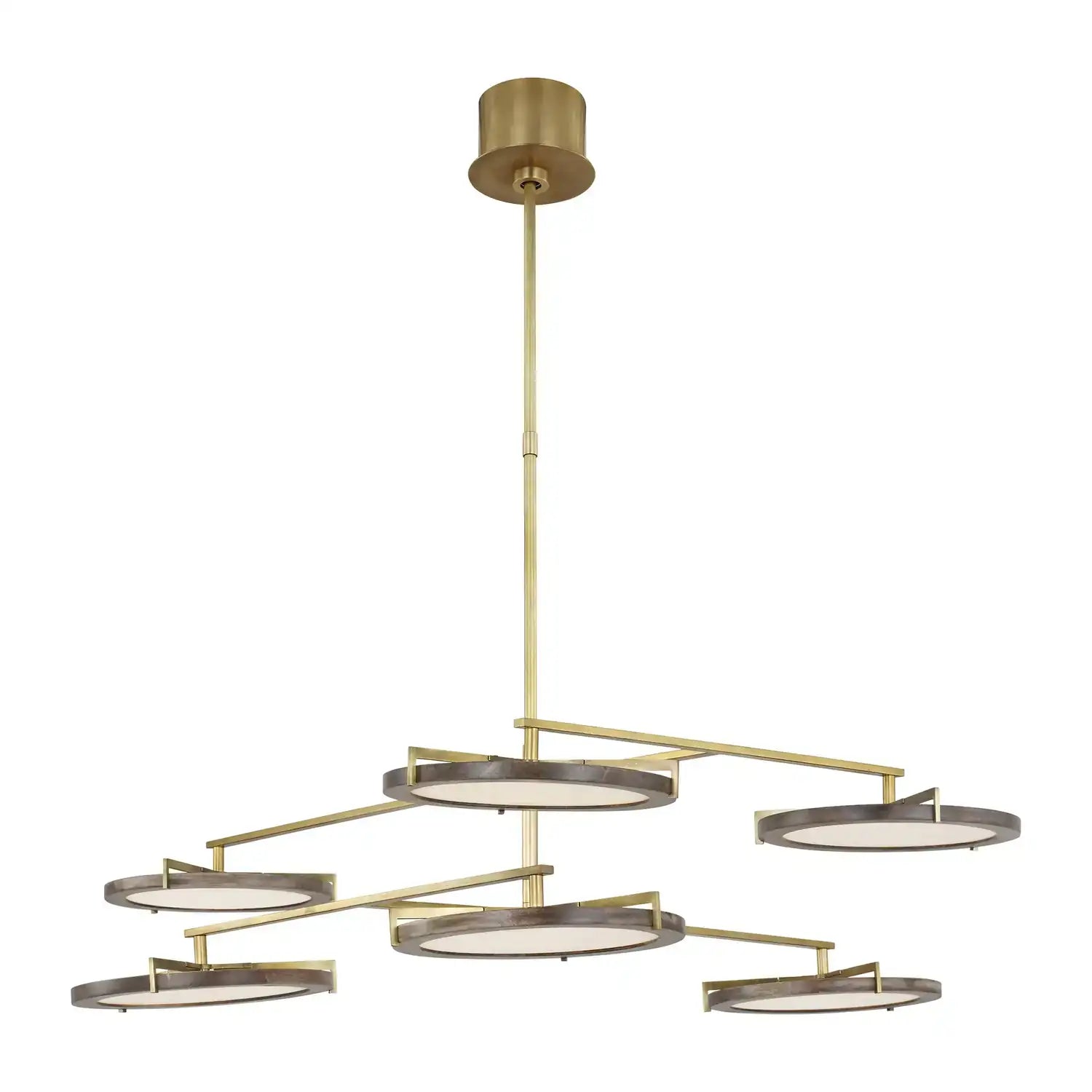 VISUAL COMFORT MODERN, SHUFFLE CHANDELIER, CHANDELIER LIGHT