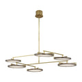 VISUAL COMFORT MODERN, SHUFFLE CHANDELIER, CHANDELIER LIGHT