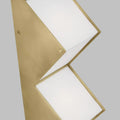 VISUAL COMFORT MODERN, ZIG ZAG SCONCE, WALL SCONCES