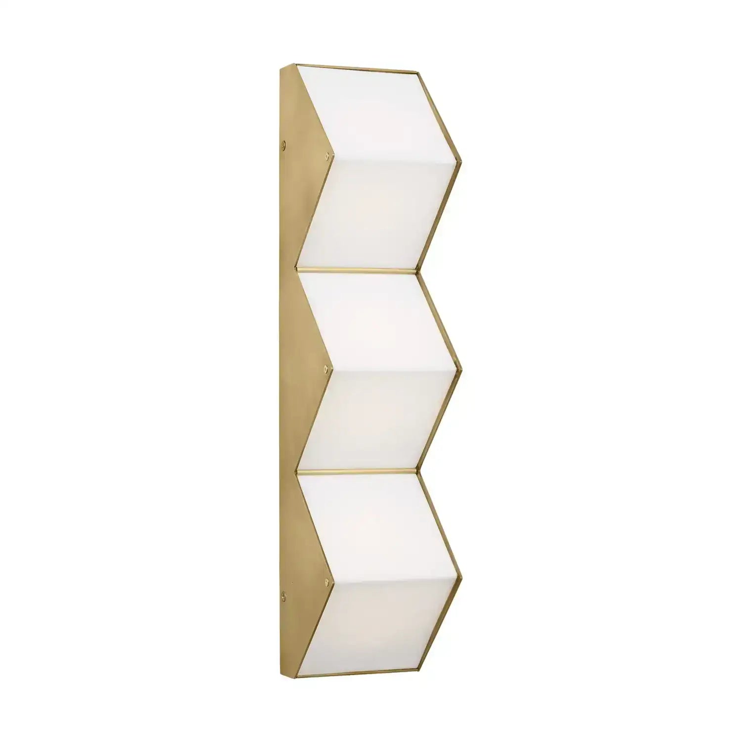 VISUAL COMFORT MODERN, ZIG ZAG SCONCE, WALL SCONCES