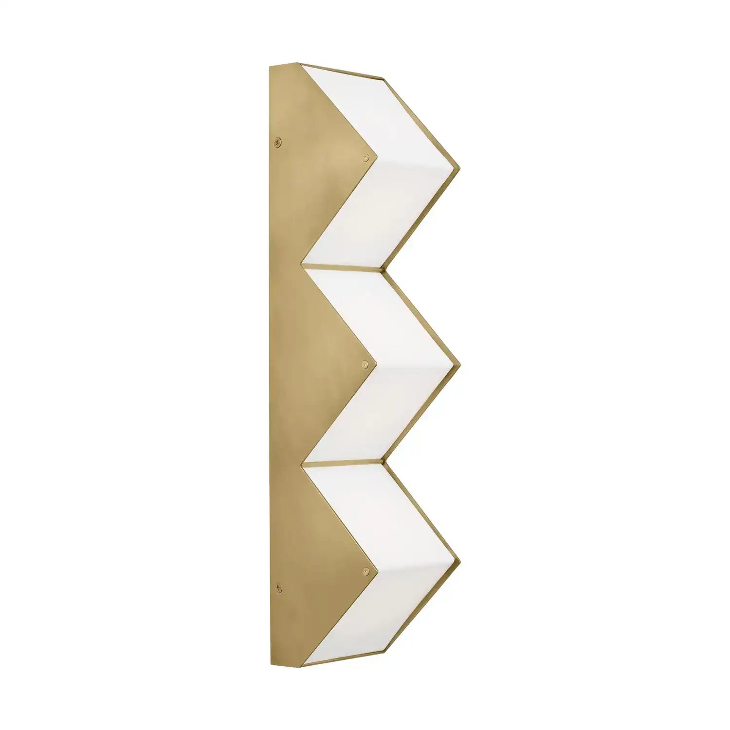 VISUAL COMFORT MODERN, ZIG ZAG SCONCE, WALL SCONCES