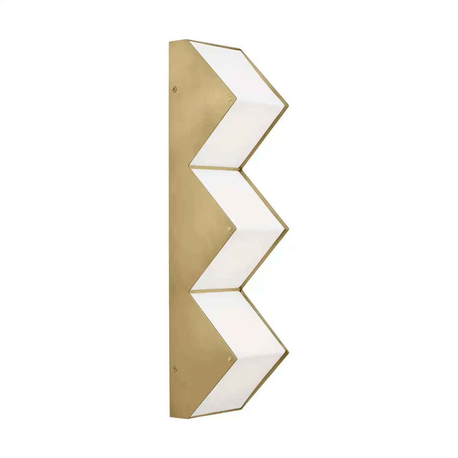 VISUAL COMFORT MODERN, ZIG ZAG SCONCE, WALL SCONCES
