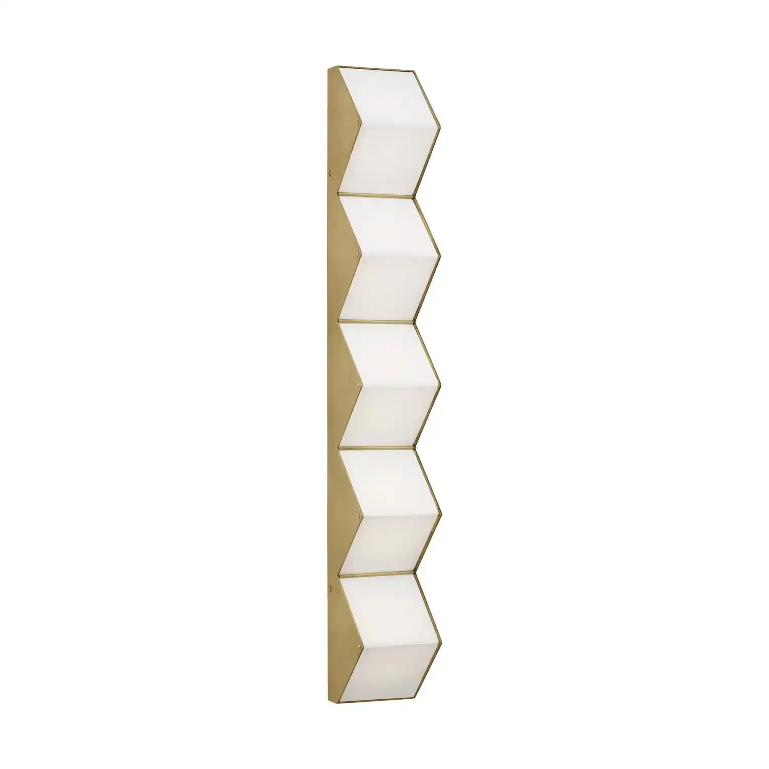 VISUAL COMFORT MODERN, ZIG ZAG SCONCE, WALL SCONCES