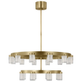 VISUAL COMFORT MODERN, ESFERA TWO TIER CHANDELIER, CHANDELIER LIGHT