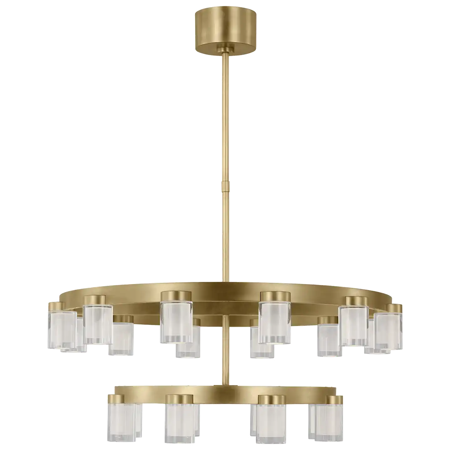 VISUAL COMFORT MODERN, ESFERA TWO TIER CHANDELIER, CHANDELIER LIGHT