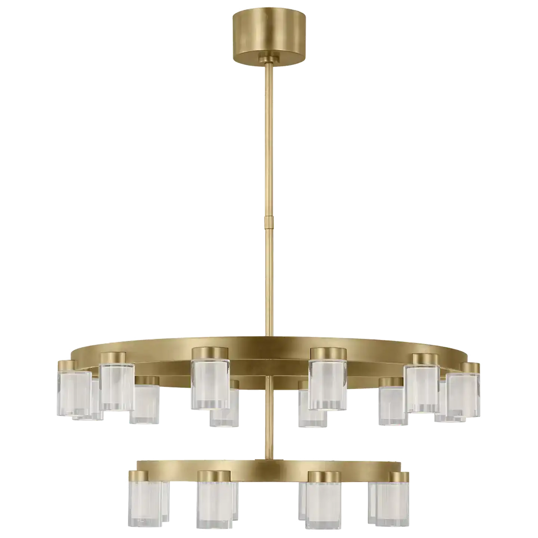 VISUAL COMFORT MODERN, ESFERA TWO TIER CHANDELIER, CHANDELIER LIGHT