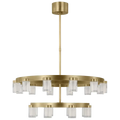 VISUAL COMFORT MODERN, ESFERA TWO TIER CHANDELIER, CHANDELIER LIGHT