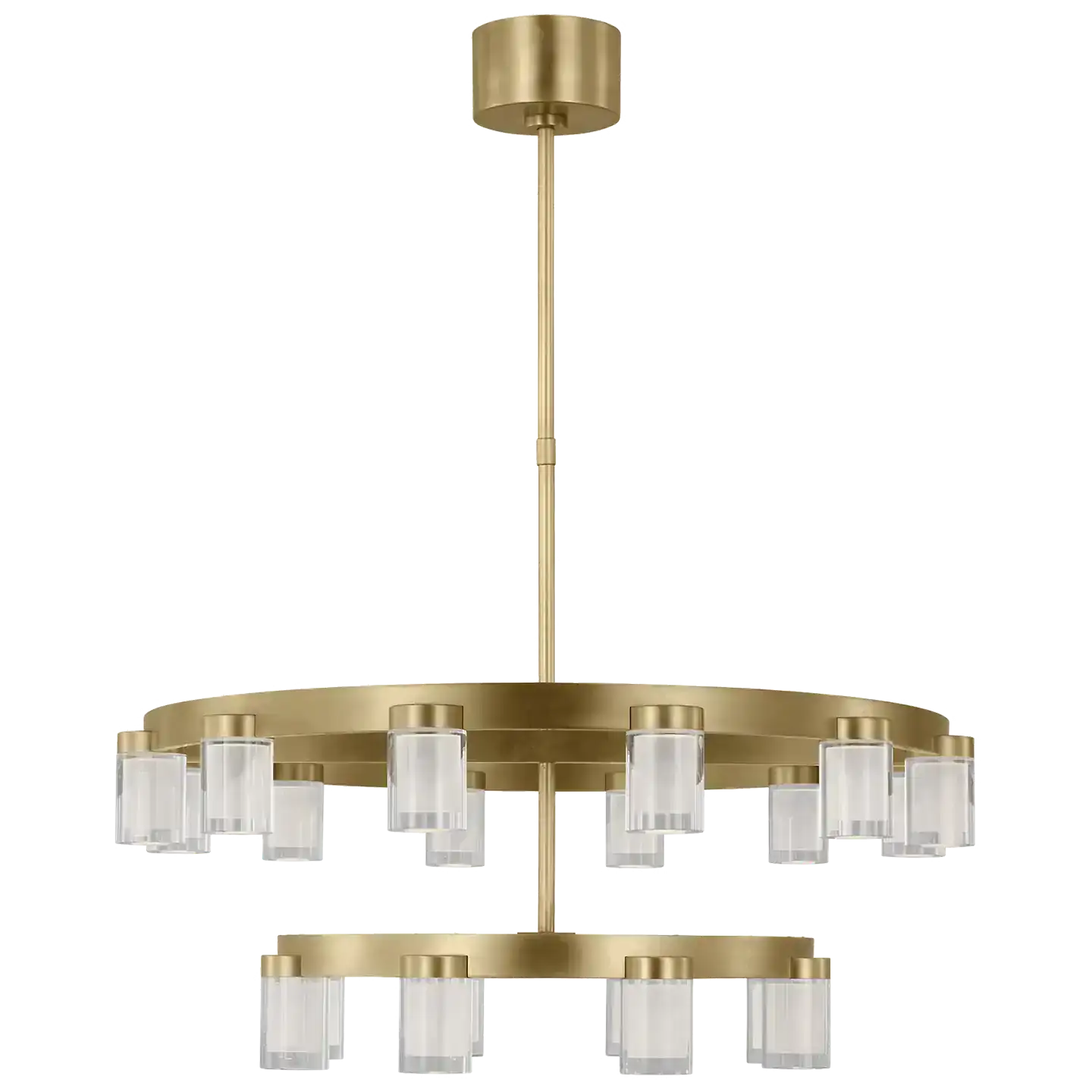 VISUAL COMFORT MODERN, ESFERA TWO TIER CHANDELIER, CHANDELIER LIGHT