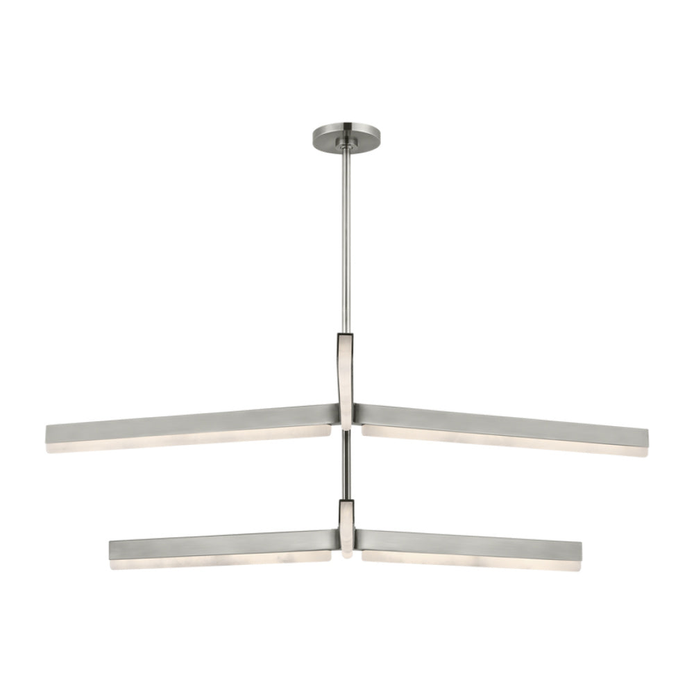 VISUAL COMFORT MODERN, LINEA TWO TIER CHANDELIER, CHANDELIER LIGHT