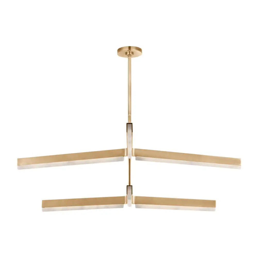 VISUAL COMFORT MODERN, LINEA TWO TIER CHANDELIER, CHANDELIER LIGHT