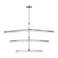 VISUAL COMFORT MODERN, LINEA THREE TIER CHANDELIER, CHANDELIER LIGHT