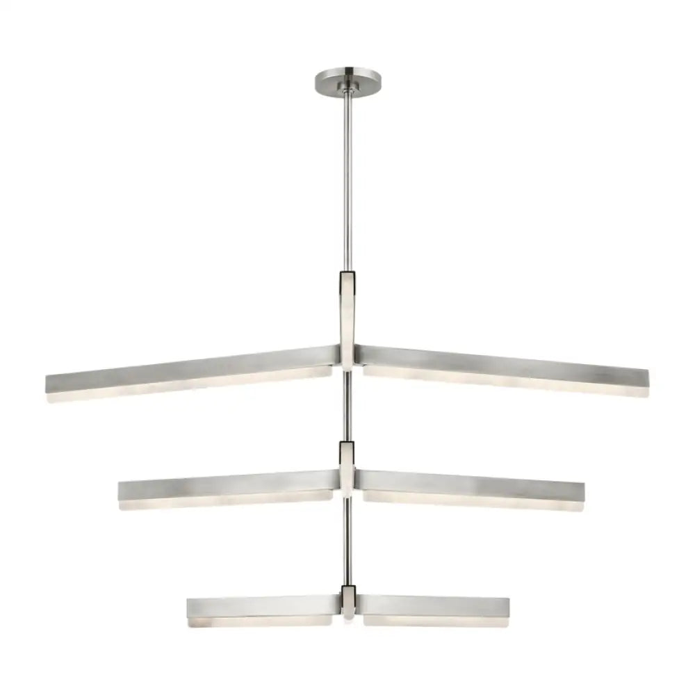VISUAL COMFORT MODERN, LINEA THREE TIER CHANDELIER, CHANDELIER LIGHT