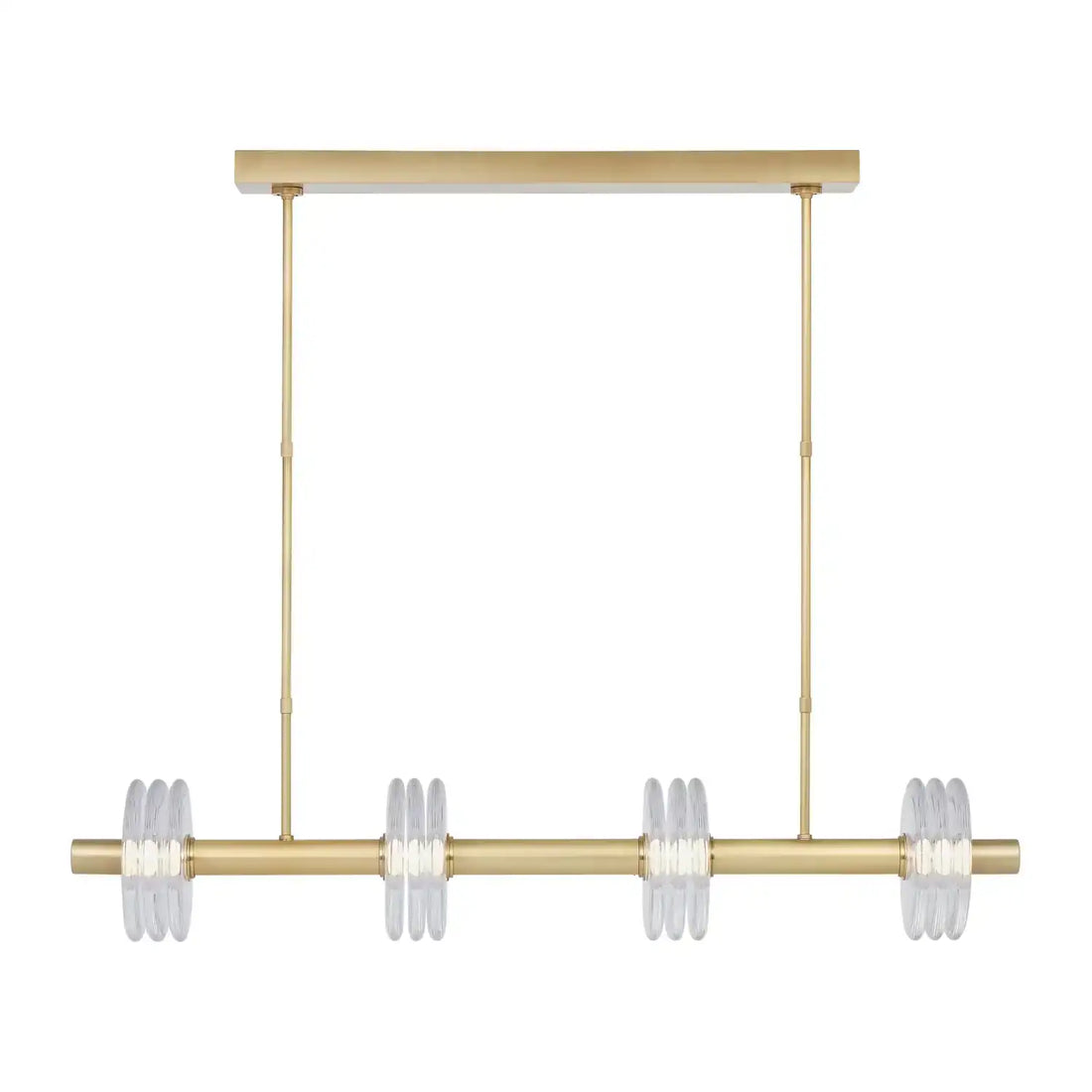 VISUAL COMFORT MODERN, LAUREL LINEAR CHANDELIER, PENDANT LIGHT