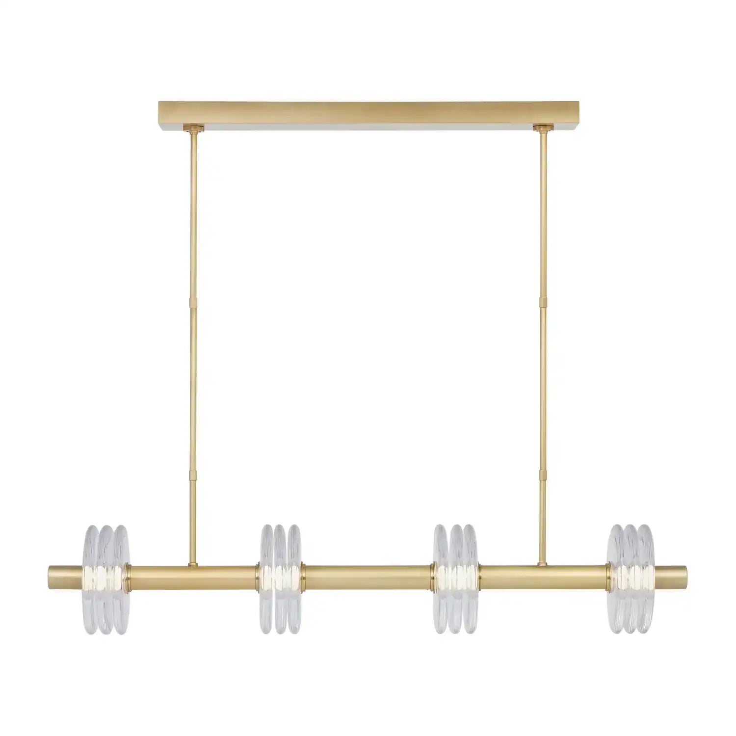 VISUAL COMFORT MODERN, LAUREL LINEAR CHANDELIER, PENDANT LIGHT