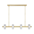 VISUAL COMFORT MODERN, LAUREL LINEAR CHANDELIER, PENDANT LIGHT
