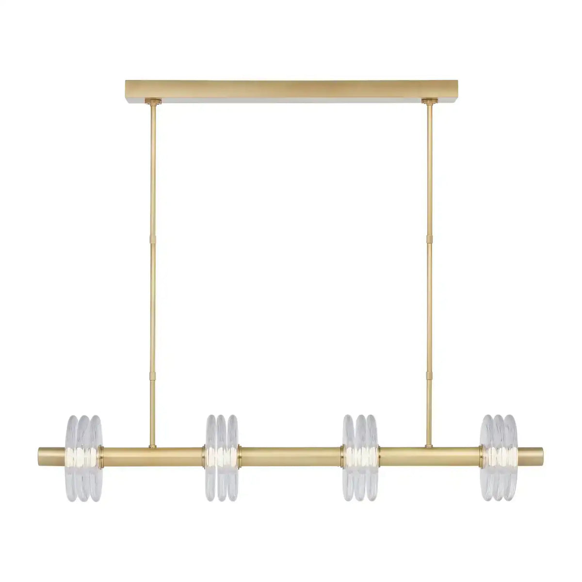 VISUAL COMFORT MODERN, LAUREL LINEAR CHANDELIER, PENDANT LIGHT