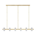 VISUAL COMFORT MODERN, LAUREL X-LARGE LINEAR CHANDELIER, PENDANT LIGHT