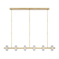 VISUAL COMFORT MODERN, LAUREL X-LARGE LINEAR CHANDELIER, PENDANT LIGHT