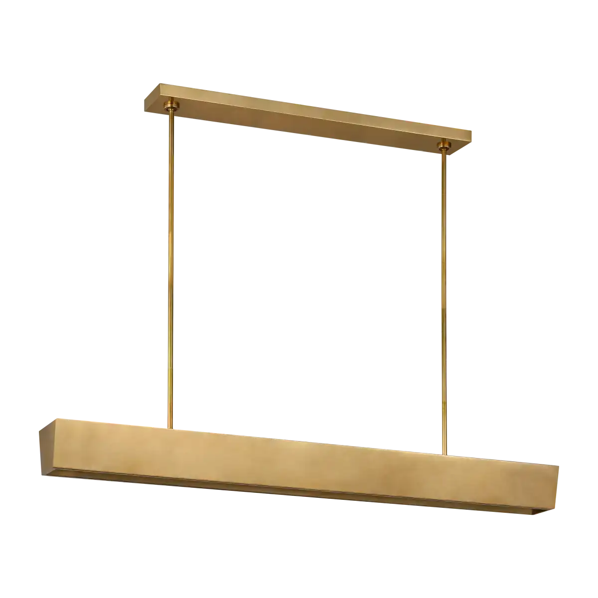 VISUAL COMFORT MODERN, PENCH TAPERED LINEAR CHANDELIER, PENDANT LIGHT