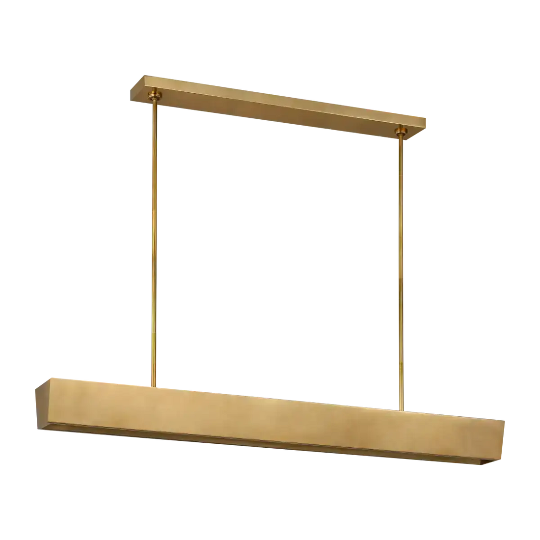 VISUAL COMFORT MODERN, PENCH TAPERED LINEAR CHANDELIER, PENDANT LIGHT
