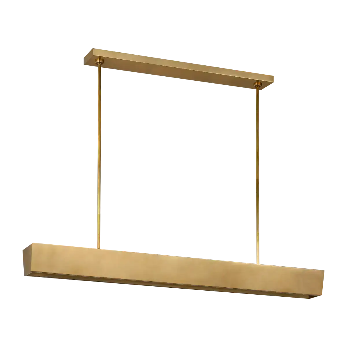 VISUAL COMFORT MODERN, PENCH TAPERED LINEAR CHANDELIER, PENDANT LIGHT