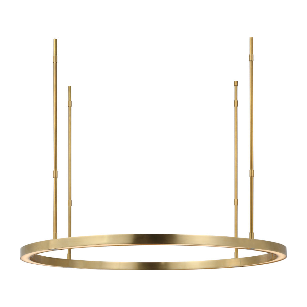 VISUAL COMFORT MODERN, STAGGER RING CHANDELIER, CHANDELIER LIGHT
