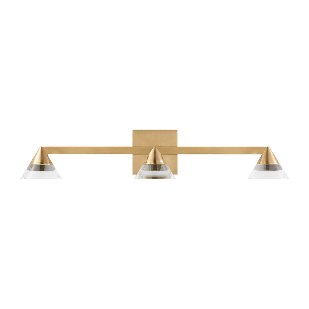 VISUAL COMFORT MODERN, MIDRAND CRYSTAL VANITY, BATH VANITY LIGHT