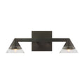 VISUAL COMFORT MODERN, MIDRAND CRYSTAL VANITY, BATH VANITY LIGHT