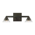 VISUAL COMFORT MODERN, MIDRAND CRYSTAL VANITY, BATH VANITY LIGHT