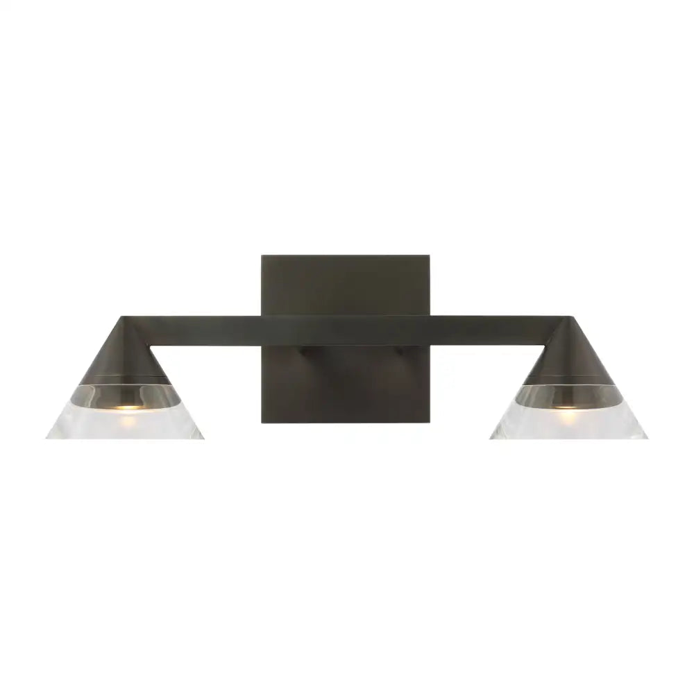 VISUAL COMFORT MODERN, MIDRAND CRYSTAL VANITY, BATH VANITY LIGHT
