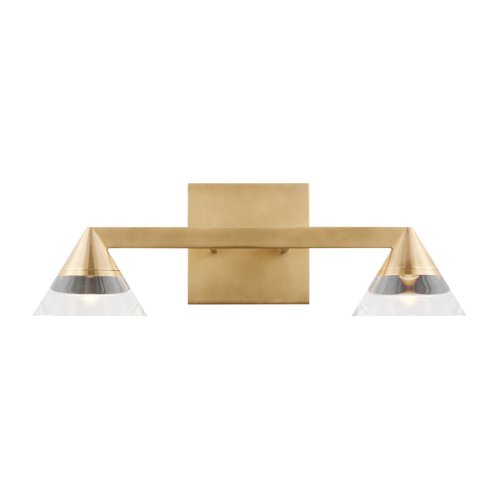 VISUAL COMFORT MODERN, MIDRAND CRYSTAL VANITY, BATH VANITY LIGHT