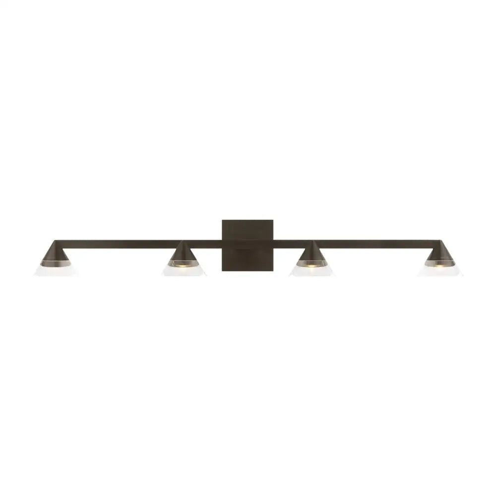 VISUAL COMFORT MODERN, MIDRAND CRYSTAL VANITY, BATH VANITY LIGHT