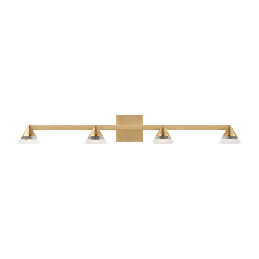 VISUAL COMFORT MODERN, MIDRAND CRYSTAL VANITY, BATH VANITY LIGHT