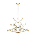 VISUAL COMFORT MODERN, LASSELL THREE TIER X-LARGE CHANDELIER, CHANDELIER LIGHT