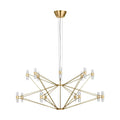 VISUAL COMFORT MODERN, LASSELL TWO TIER X-LARGE CHANDELIER, CHANDELIER LIGHT
