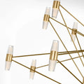 VISUAL COMFORT MODERN, LASSELL TWO TIER X-LARGE CHANDELIER, CHANDELIER LIGHT