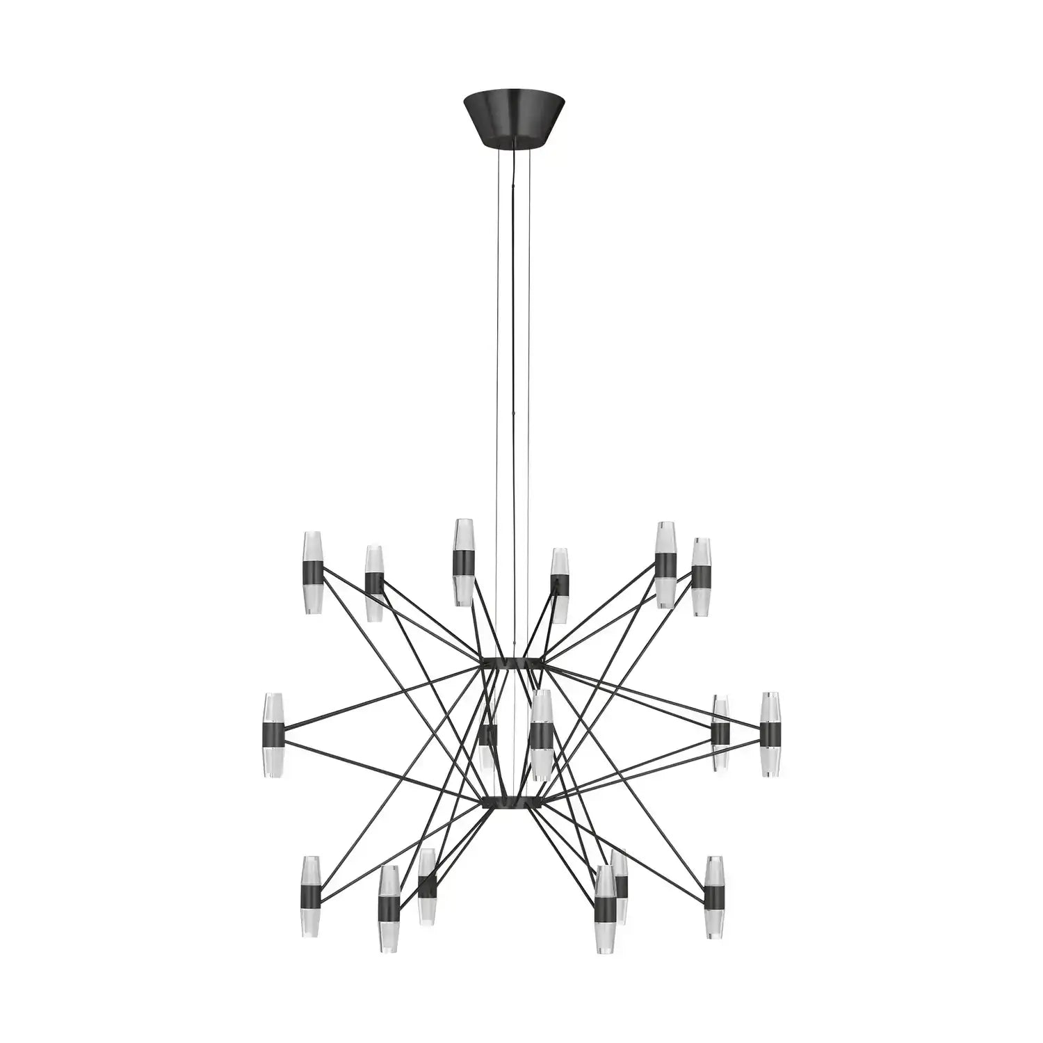 VISUAL COMFORT MODERN, LASSELL THREE TIER X-LARGE CHANDELIER, CHANDELIER LIGHT