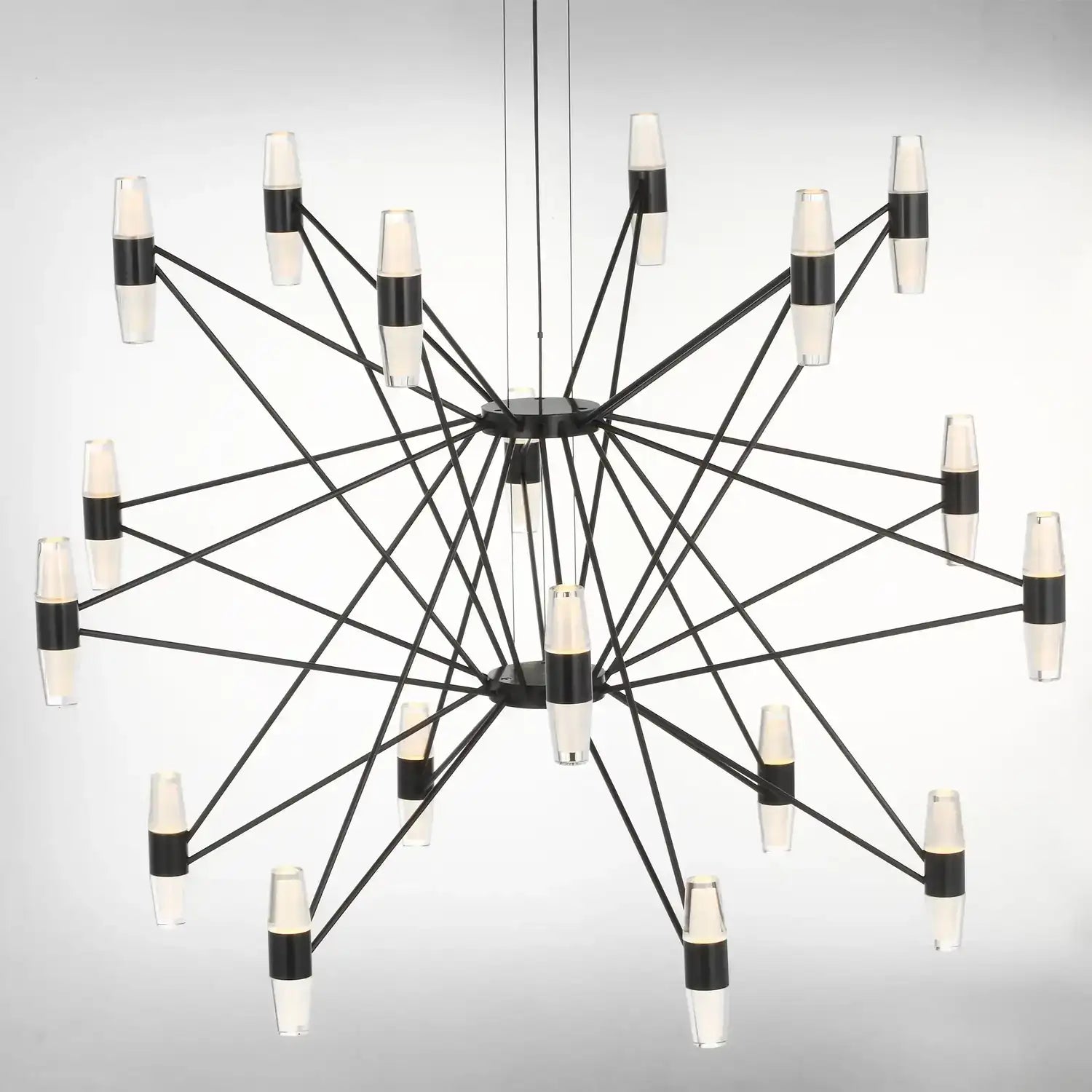 VISUAL COMFORT MODERN, LASSELL THREE TIER X-LARGE CHANDELIER, CHANDELIER LIGHT