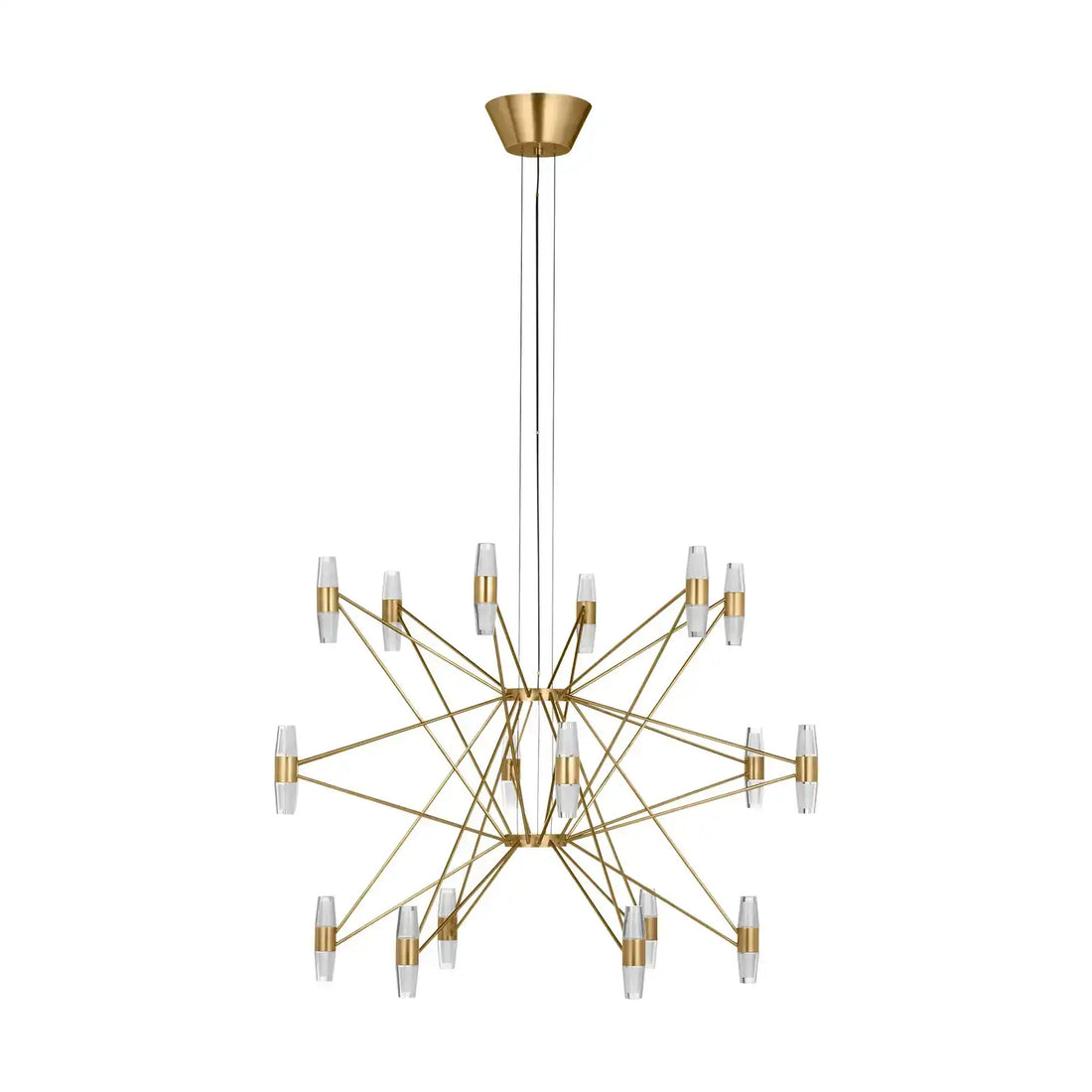 VISUAL COMFORT MODERN, LASSELL THREE TIER X-LARGE CHANDELIER, CHANDELIER LIGHT