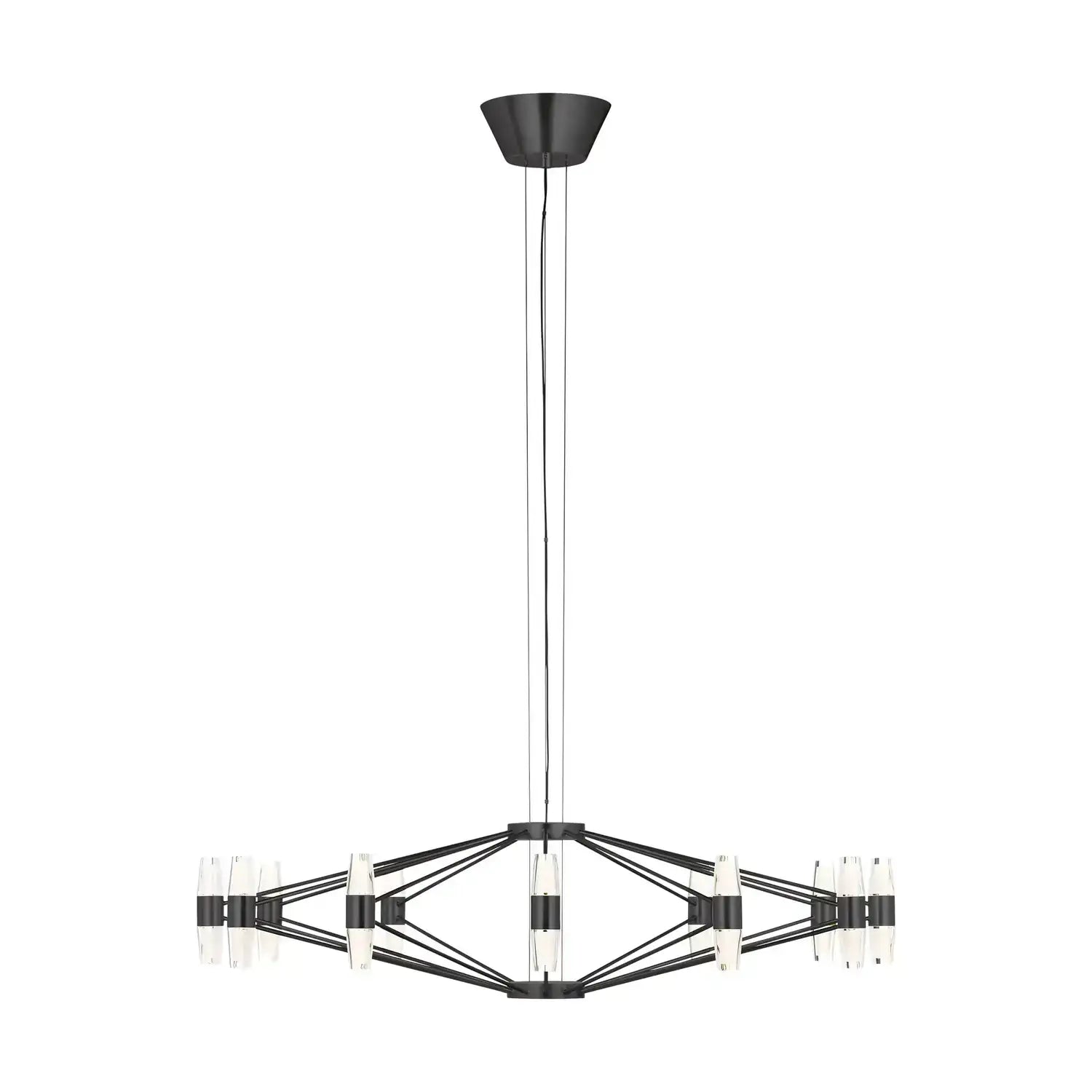 VISUAL COMFORT MODERN, LASSELL CHANDELIER, CHANDELIER LIGHT